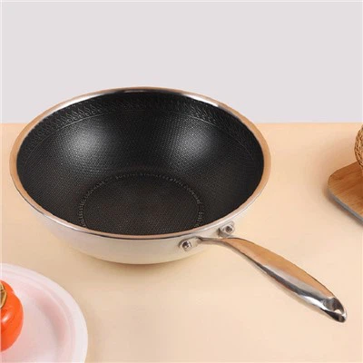 Nerezová hluboká pánev s poklicí