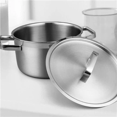 Kuchyňský hrnec na polévku z nerezové oceli
